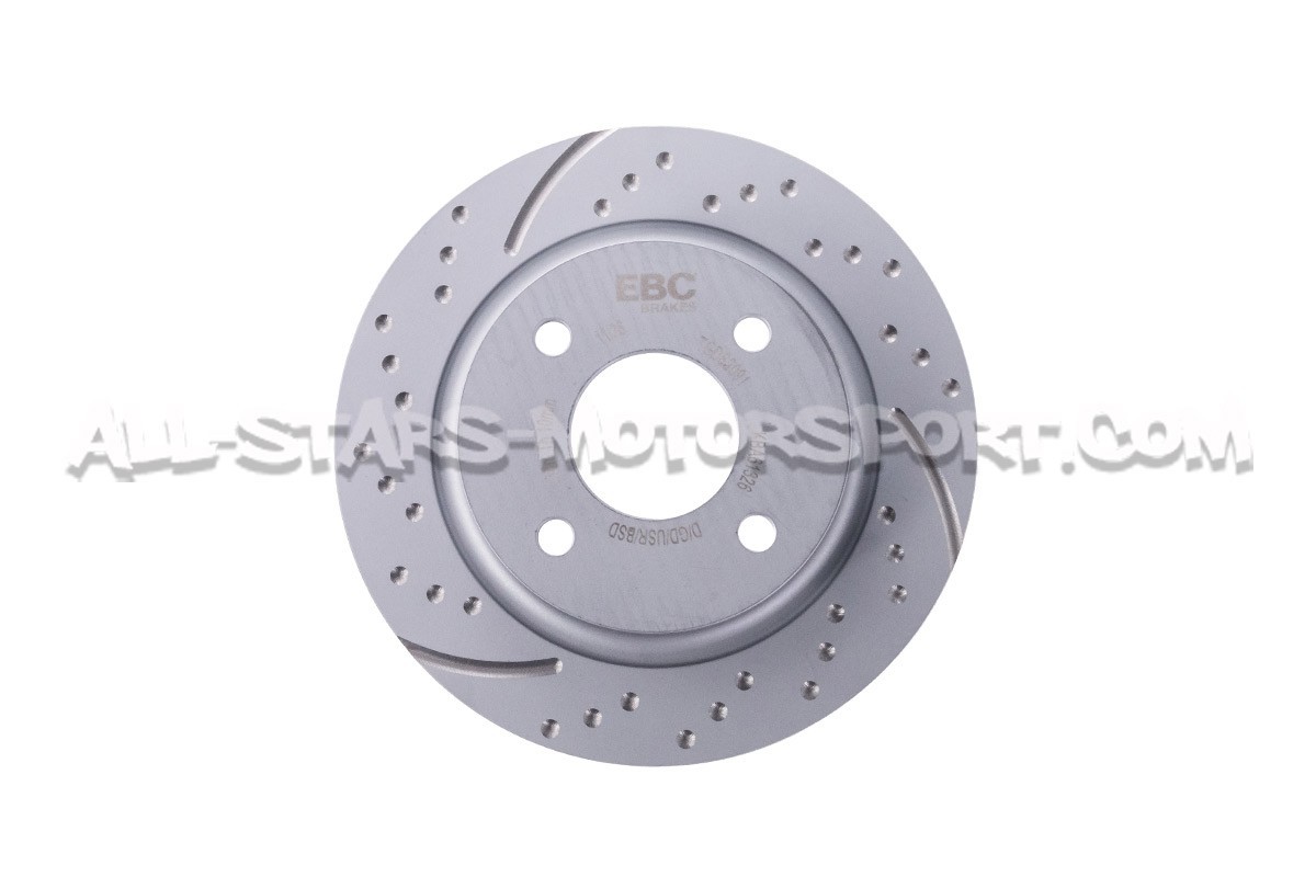 Disques de frein arrières EBC Turbo Grooved pour Ford Fiesta ST MK8