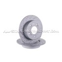 Discos de freno traseros EBC Turbo Grooved para Nissan 200sx S14