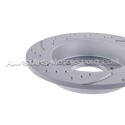 Disques de frein arrières EBC Turbo Grooved pour Nissan 200sx S14