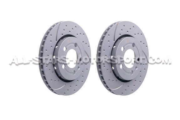 Disques de frein arrières EBC Turbo Grooved pour Audi S3 8L / Seat ...