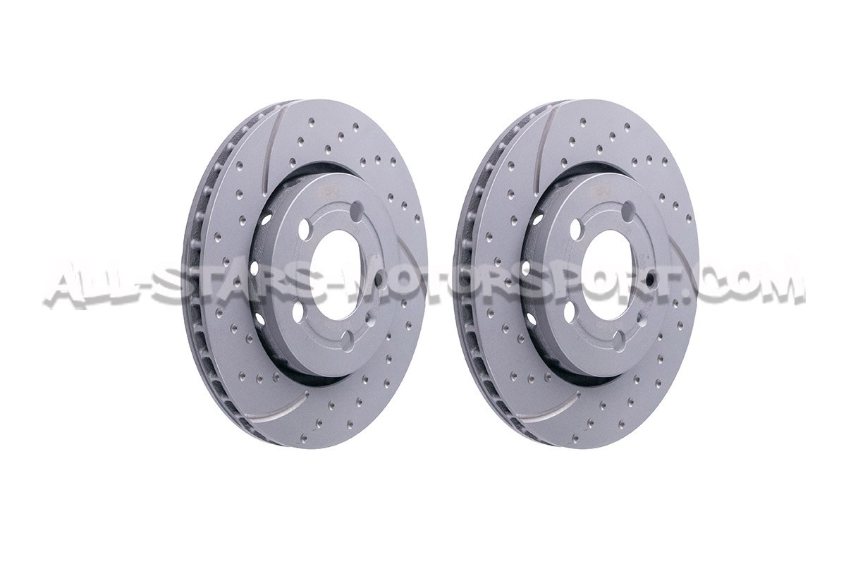 Disques de frein arrières EBC Turbo Grooved pour Audi S3 8L / Seat ...