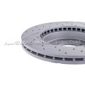 Disques de frein avants EBC Turbo Grooved pour Honda Civic EG6 / EK4
