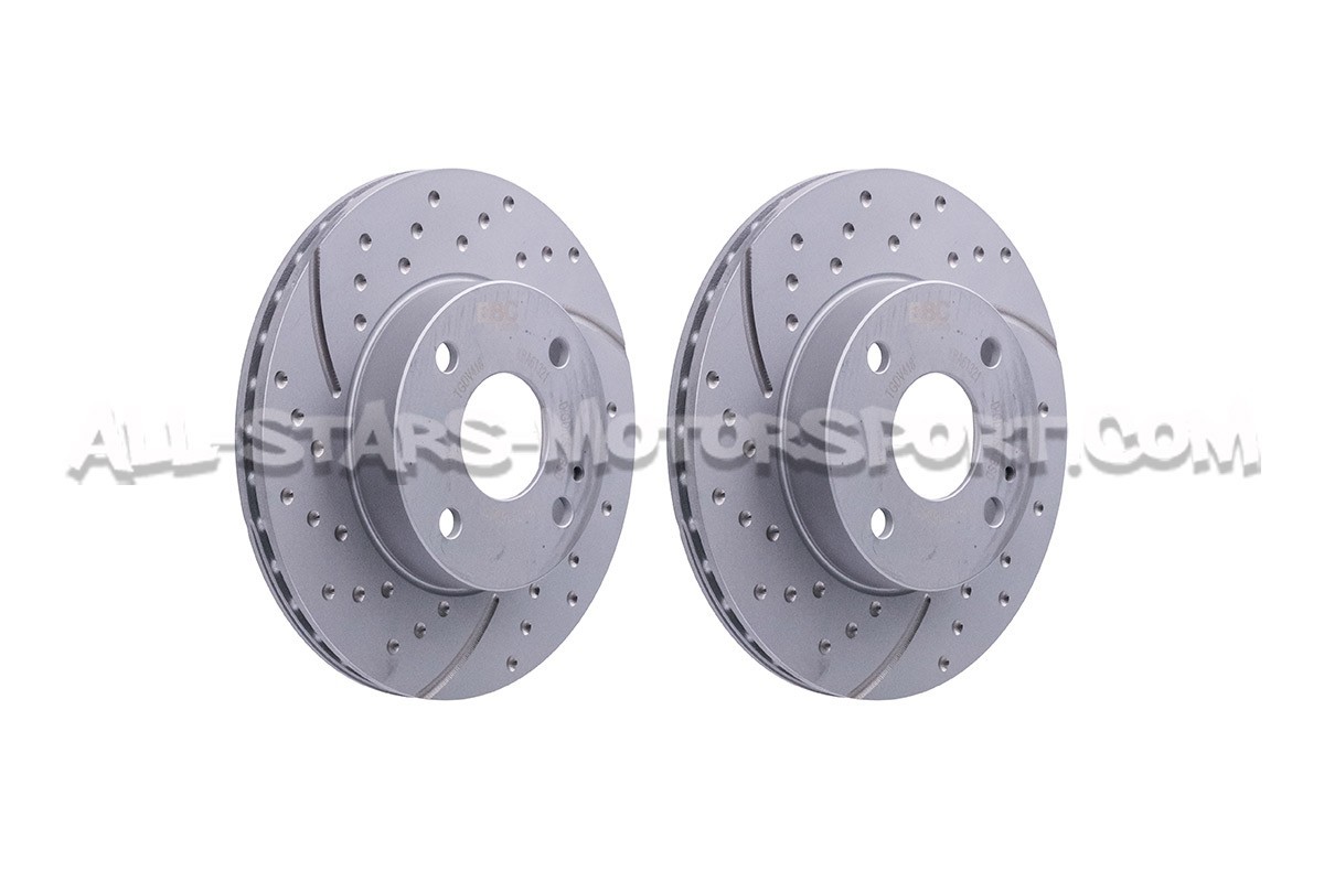 Discos de freno delanteros EBC Turbo Grooved para Mazda MX5 NA