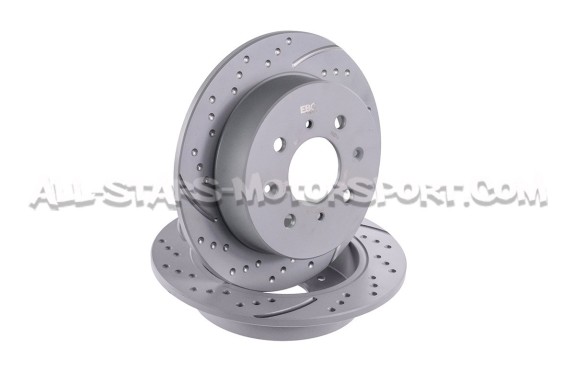 Honda Civic EG6 / EK4 EBC Turbo Grooved Rear Brake Discs