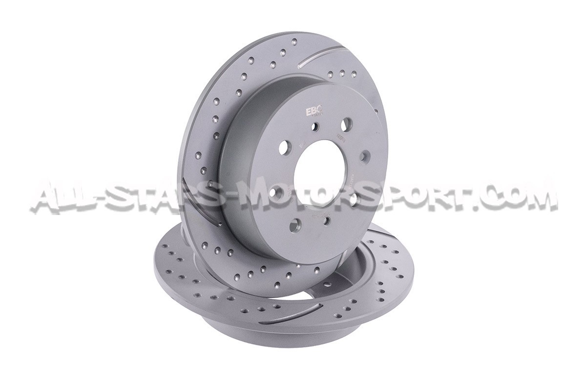 Honda Civic EG6 / EK4 EBC Turbo Grooved Rear Brake Discs