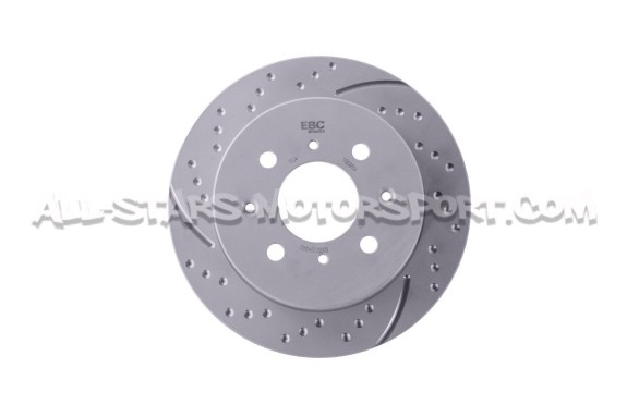 Honda Civic EG6 / EK4 EBC Turbo Grooved Rear Brake Discs