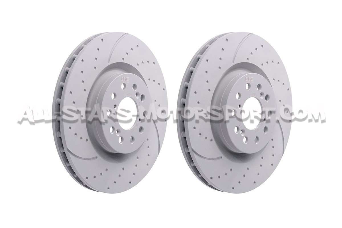 Discos de freno delanteros EBC Turbo Grooved para Honda Civic Type R FK2 / Type R FK8