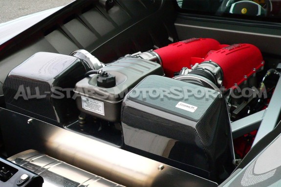 Admission carbone Gruppe M pour Ferrari F430