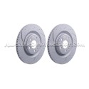 Discos de freno traseros EBC Turbo Grooved para Audi S4 B8.5 / S5 8...