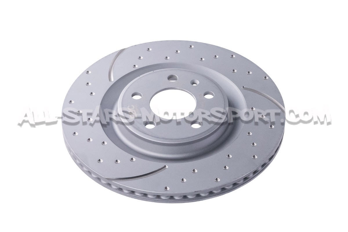 Discos de freno traseros EBC Turbo Grooved para Audi S4 B8.5 / S5 8...