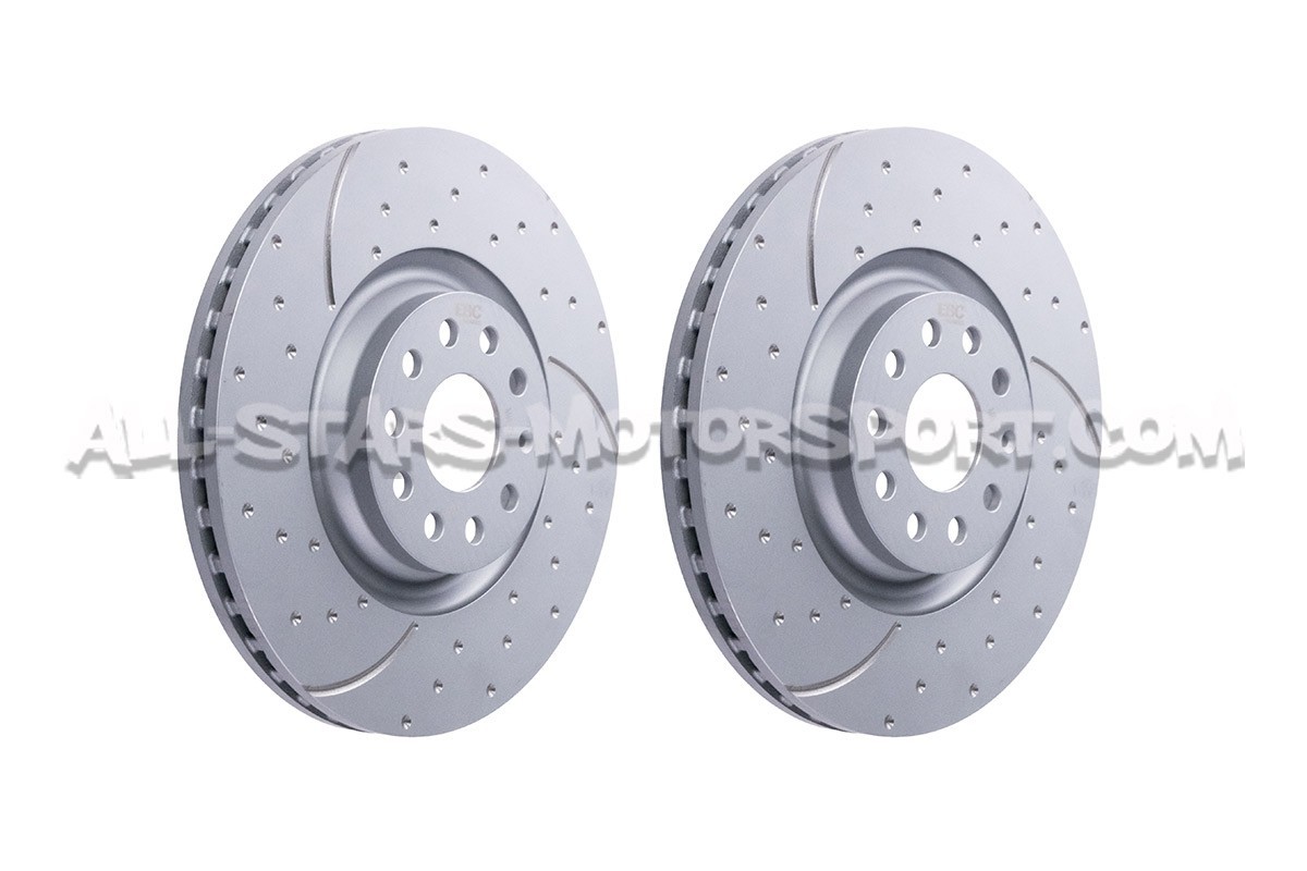 S3 8V / SQ2 / Golf 7 R / S3 8Y / TT 8S / Leon 3 Cupra / Golf 8 GTI / R EBC Turbo Grooved Front Brake Discs