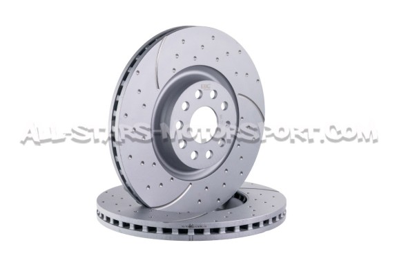 Disques de frein avants EBC Turbo Grooved pour S3 8V / SQ2 / Golf 7...