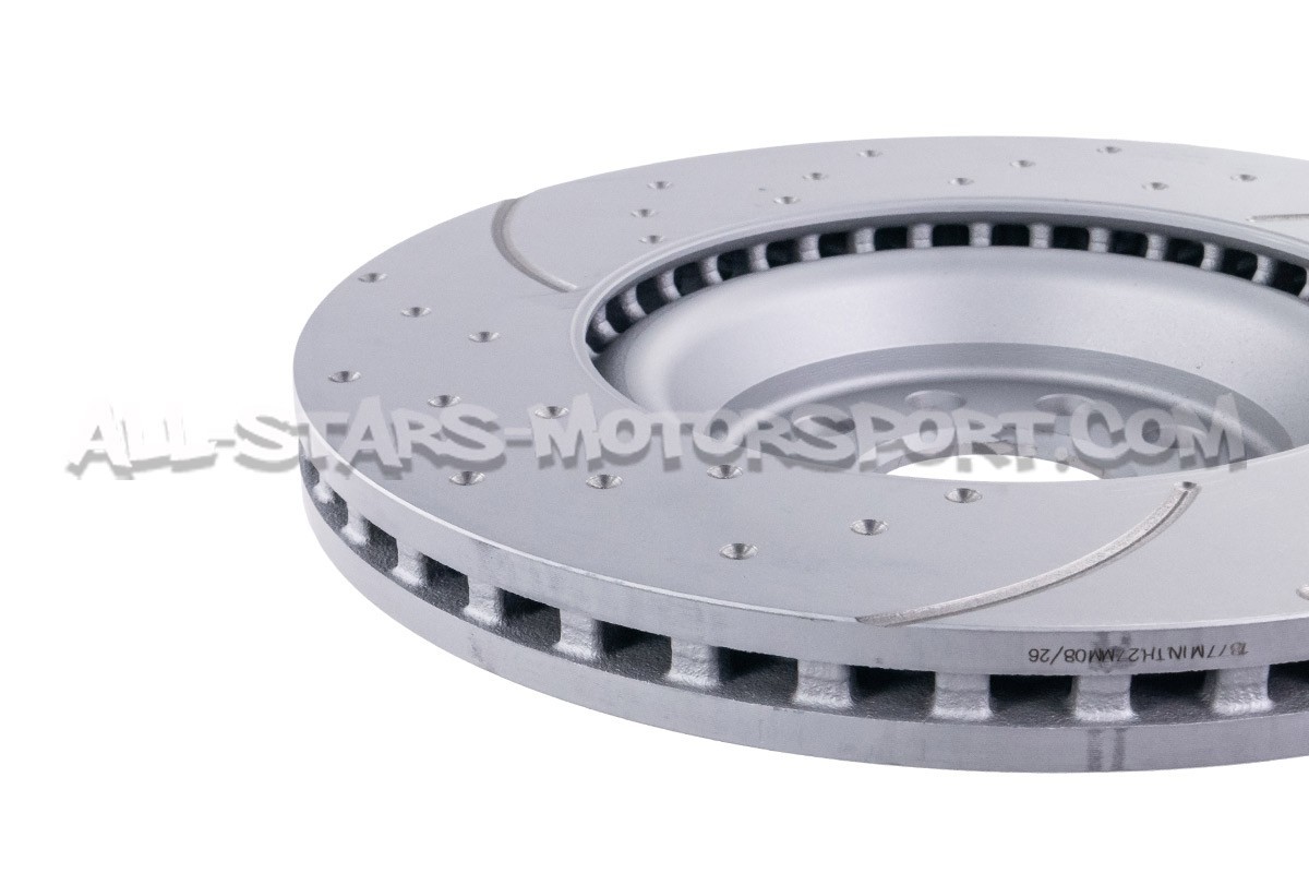 Disques de frein avants EBC Turbo Grooved pour S3 8V / SQ2 / Golf 7...