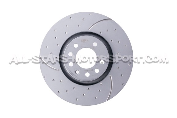Opel Astra H VXR EBC Turbo Grooved Front Brake Discs