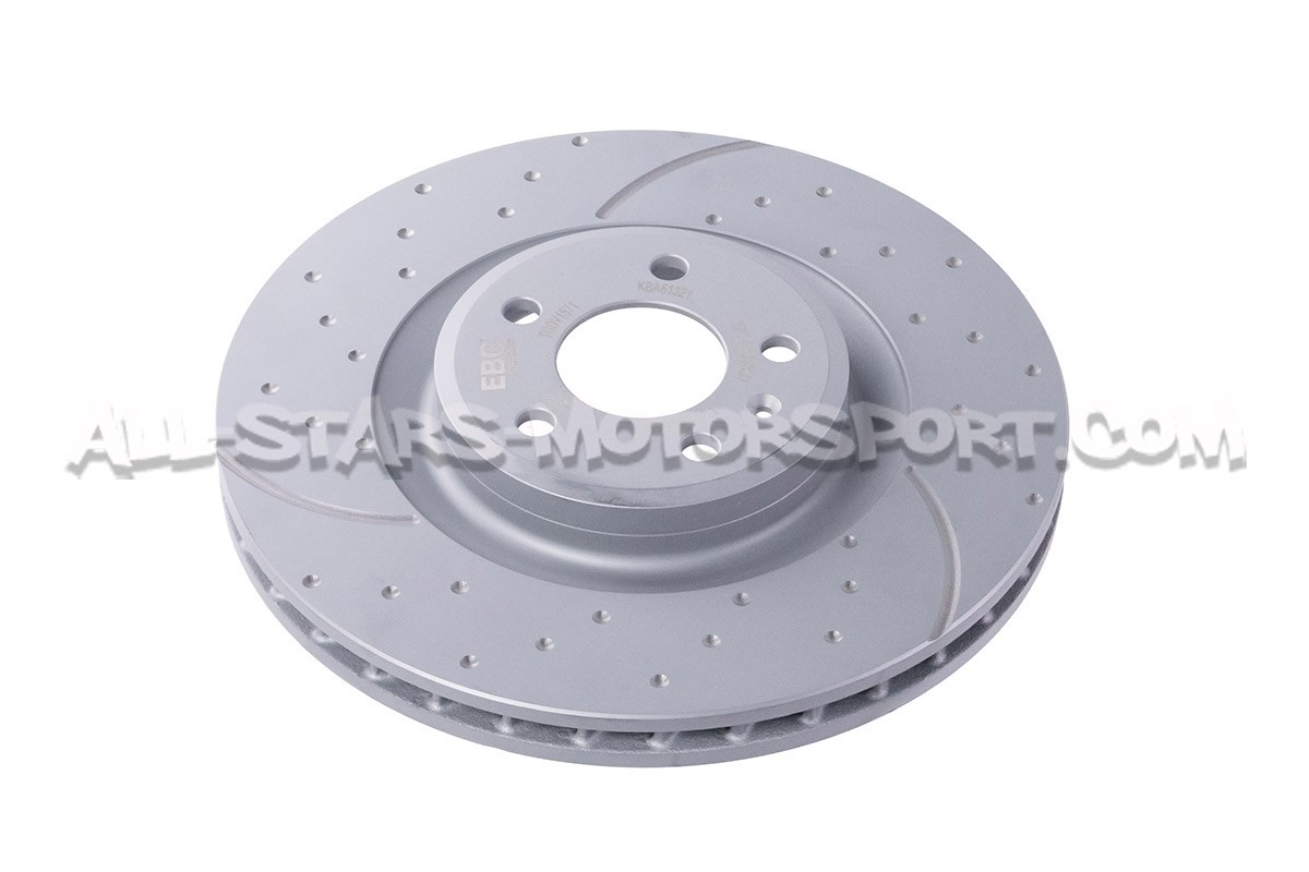 Audi S4 B8 and S5 8T EBC Turbo Grooved Front Brake Discs