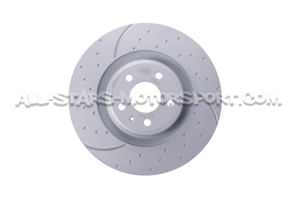 Audi S4 B8 and S5 8T EBC Turbo Grooved Front Brake Discs