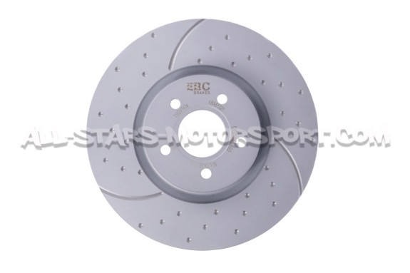 Ford Focus 2 ST / Focus 3 ST EBC Turbo Grooved Front Brake Discs