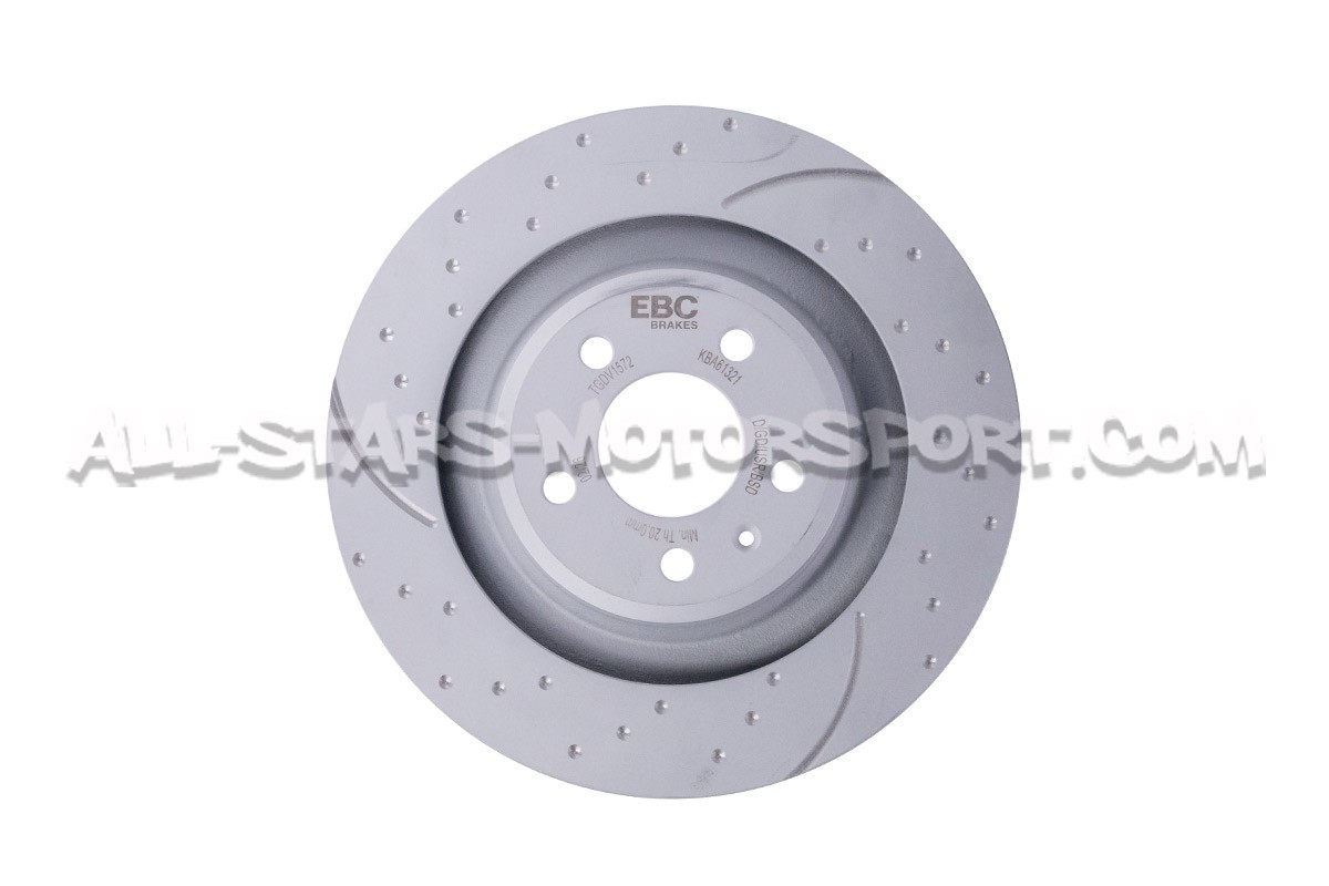 Audi S4 B8 / S5 8T (08-11) EBC Turbo Grooved Rear Brake Discs