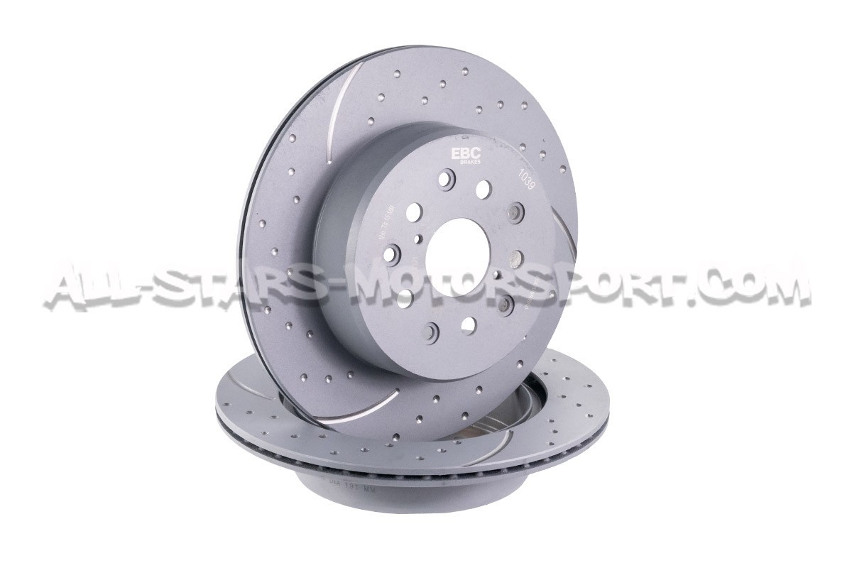 Toyota Supra MK4 2JZ EBC Turbo Grooved Rear Brake Discs