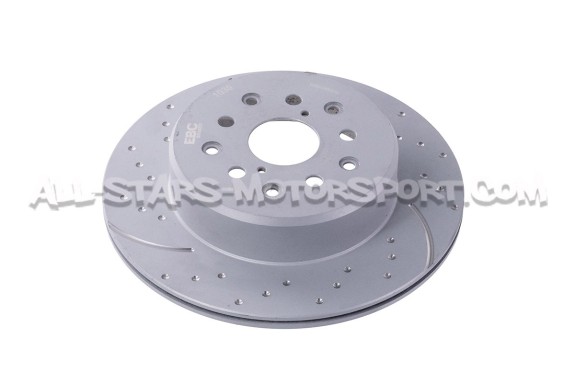 Toyota Supra MK4 2JZ EBC Turbo Grooved Rear Brake Discs