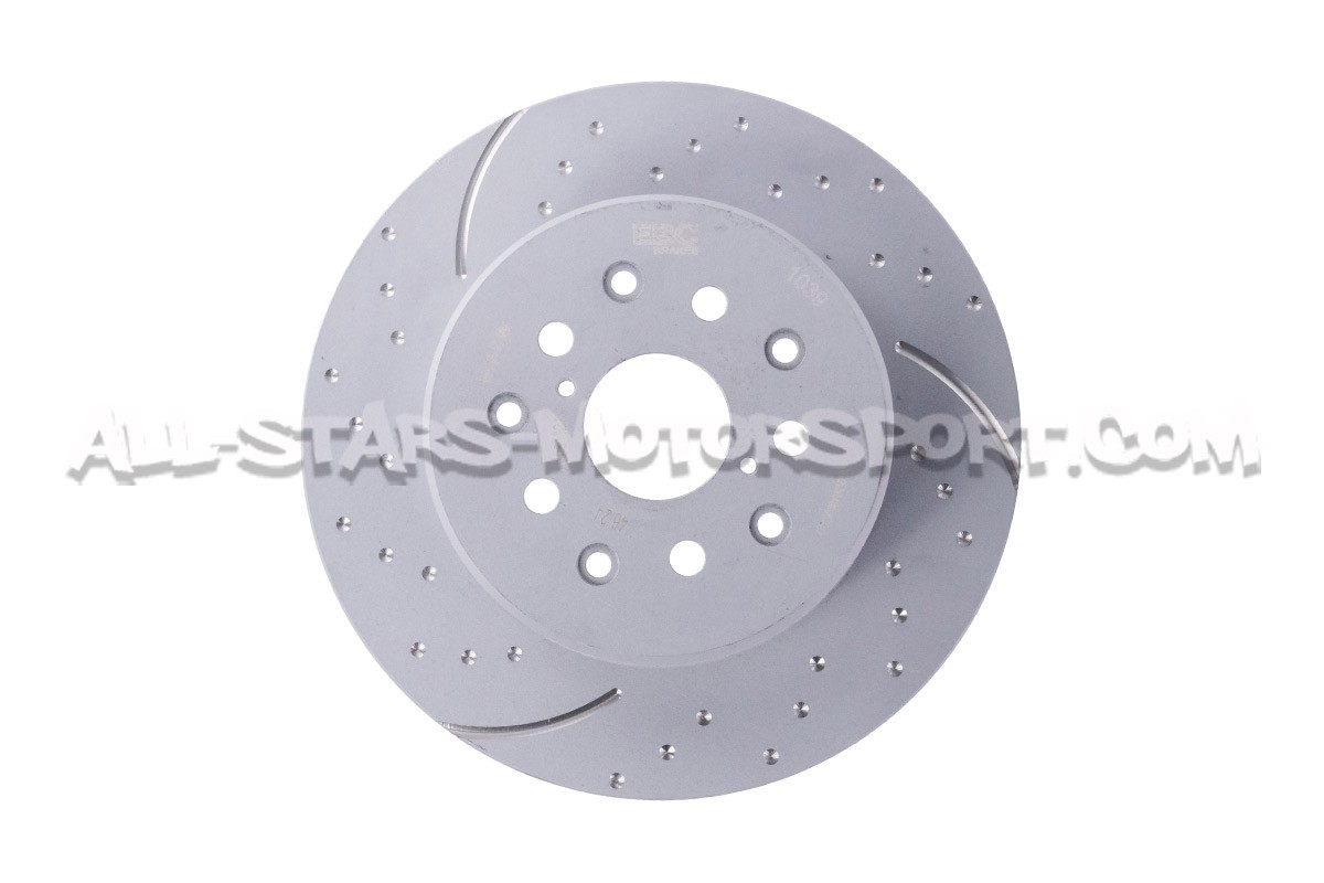 Discos de freno traseros EBC Turbo Grooved para Toyota Supra MK4 2JZ