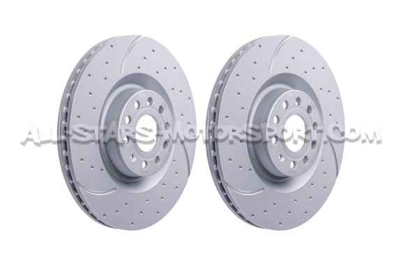 Disques de frein avants EBC Turbo Grooved pour Golf 5 R32 / S3 8P /...