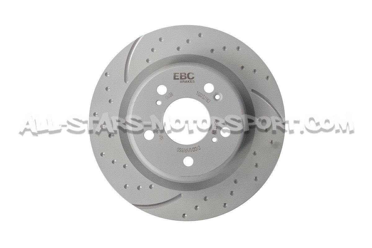 Disques de frein arrières EBC Turbo Grooved pour Honda Civic Type R...