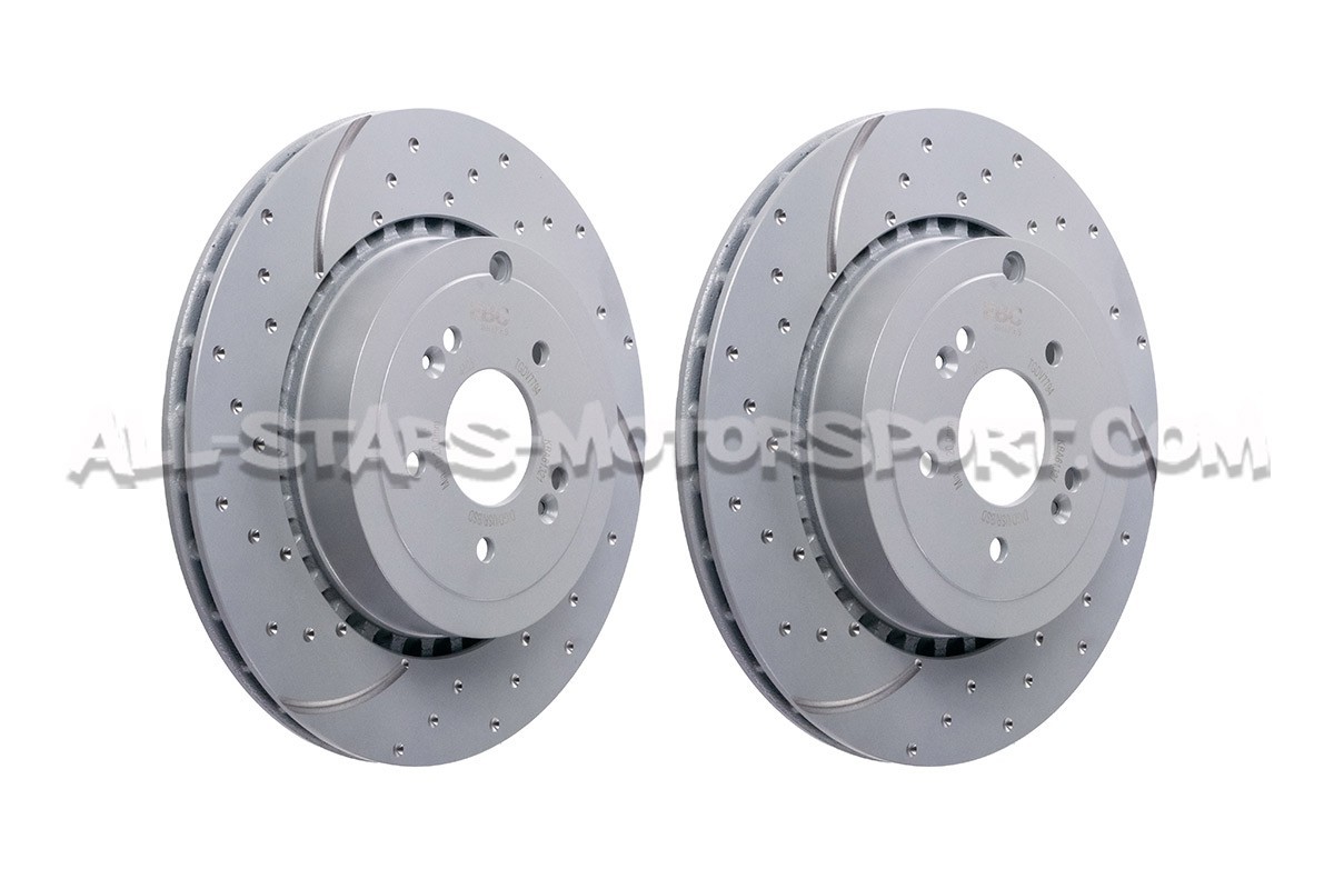 Disques de frein arrières EBC Turbo Grooved pour Kia Stinger GT 3.3T GDI