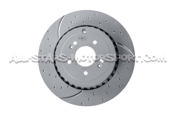 Discos de freno traseros EBC Turbo Grooved para Kia Stinger GT 3.3T...