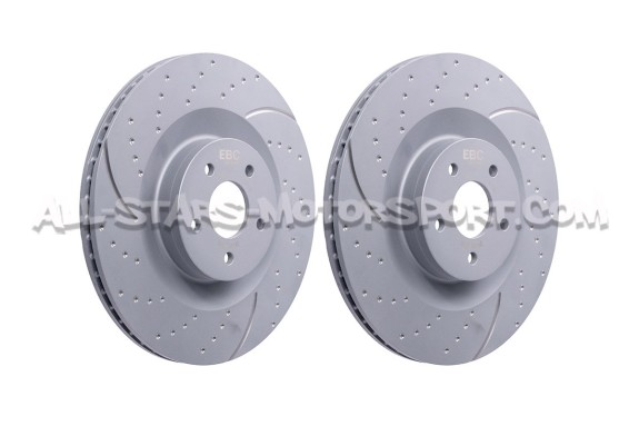Ford Focus 3 RS EBC Turbo Grooved Front Brake Discs