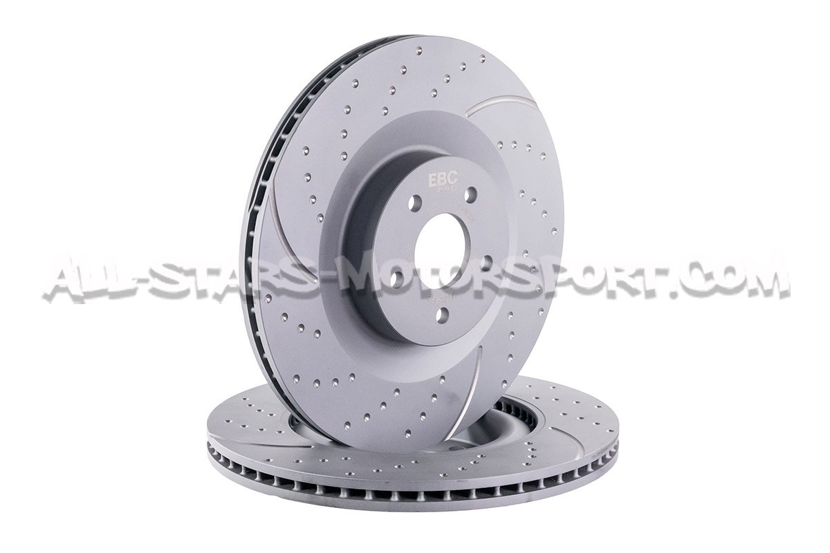 Ford Focus 3 RS EBC Turbo Grooved Front Brake Discs
