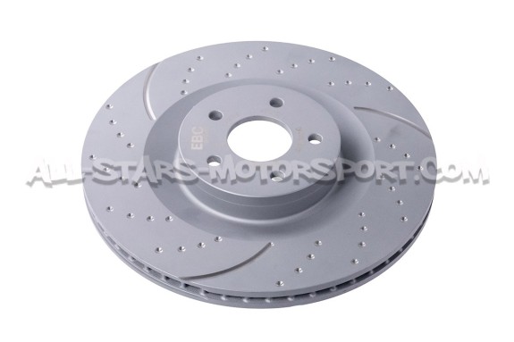Ford Focus 3 RS EBC Turbo Grooved Front Brake Discs