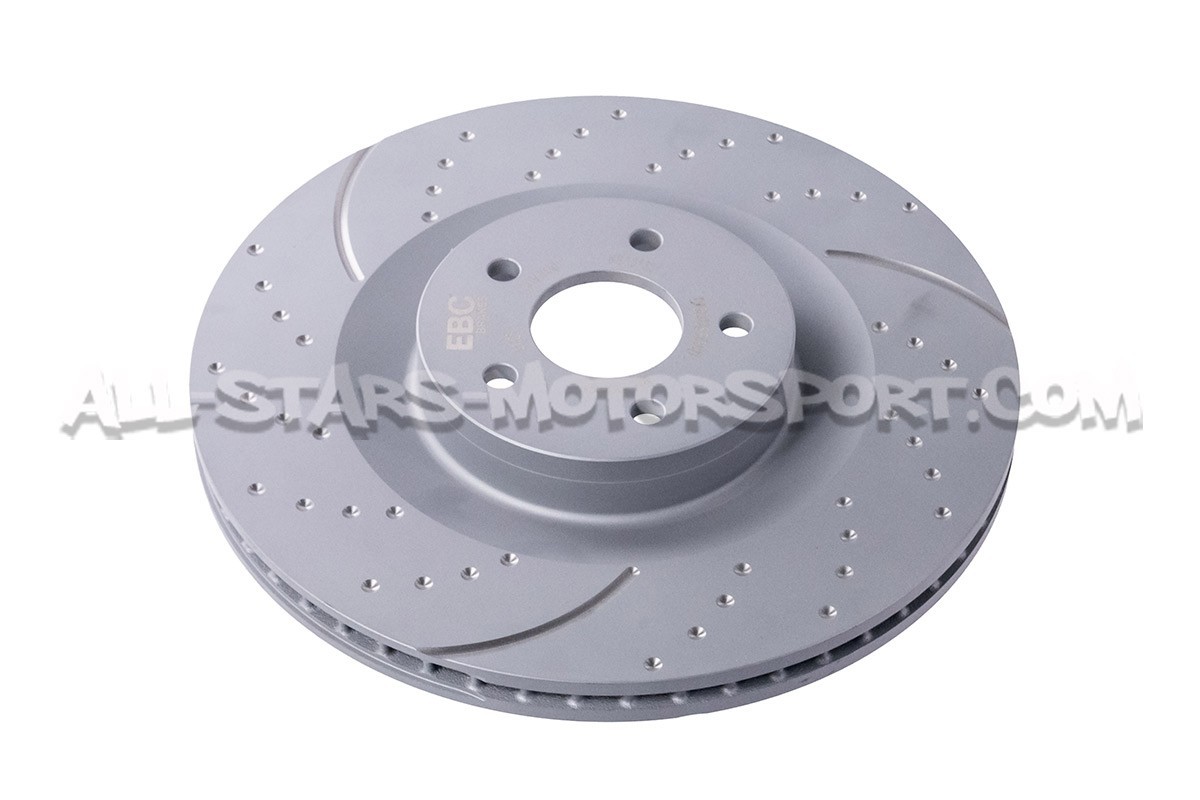 Ford Focus 3 RS EBC Turbo Grooved Front Brake Discs
