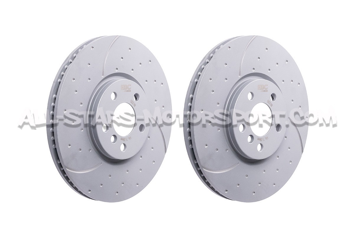 Mini Cooper JCW F56 / Cooper S F66 EBC Turbo Grooved Front Brake Discs