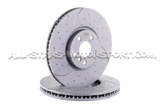 Mini Cooper JCW F56 / Cooper S F66 EBC Turbo Grooved Front Brake Discs