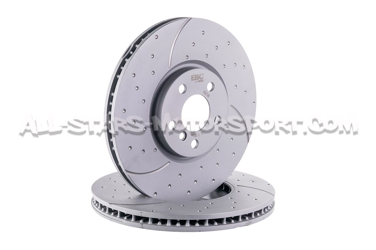 Mini Cooper JCW F56 / Cooper S F66 EBC Turbo Grooved Front Brake Discs