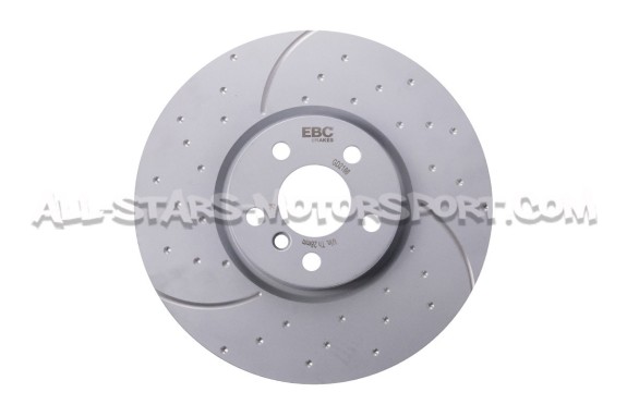 Mini Cooper JCW F56 / Cooper S F66 EBC Turbo Grooved Front Brake Discs