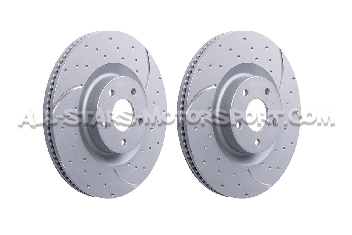 Disques de frein avants EBC Turbo Grooved pour Ford Focus 4 ST