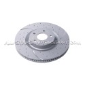 Discos de freno delanteros EBC Turbo Grooved para Ford Focus 4 ST