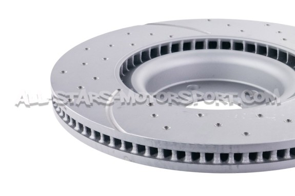 Discos de freno delanteros EBC Turbo Grooved para Ford Focus 4 ST