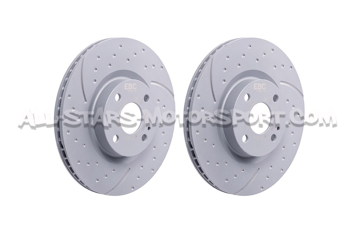 Disques de frein avants EBC Turbo Grooved pour Mazda MX5 ND 2.0