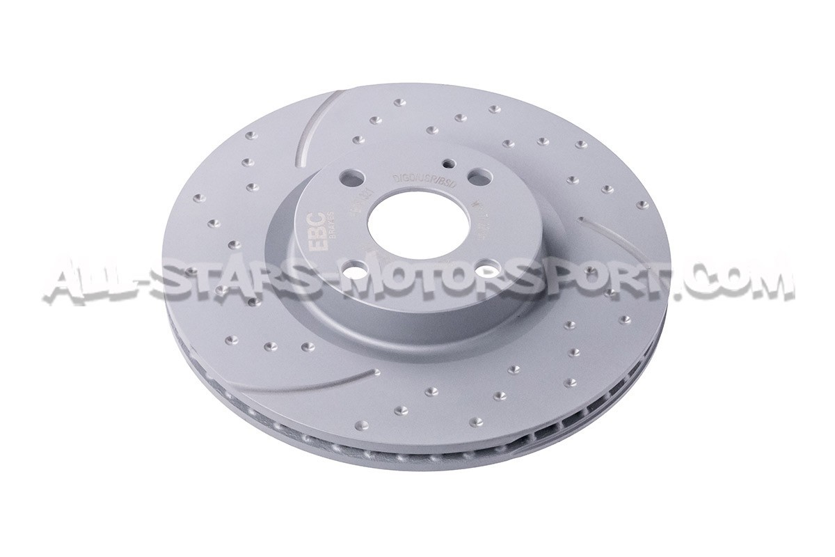Disques de frein avants EBC Turbo Grooved pour Mazda MX5 ND 2.0