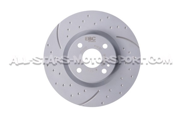 Disques de frein avants EBC Turbo Grooved pour Mazda MX5 ND 2.0