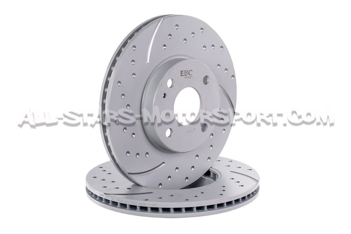 Mazda MX5 ND 1.5 EBC Turbo Grooved Front Brake Discs