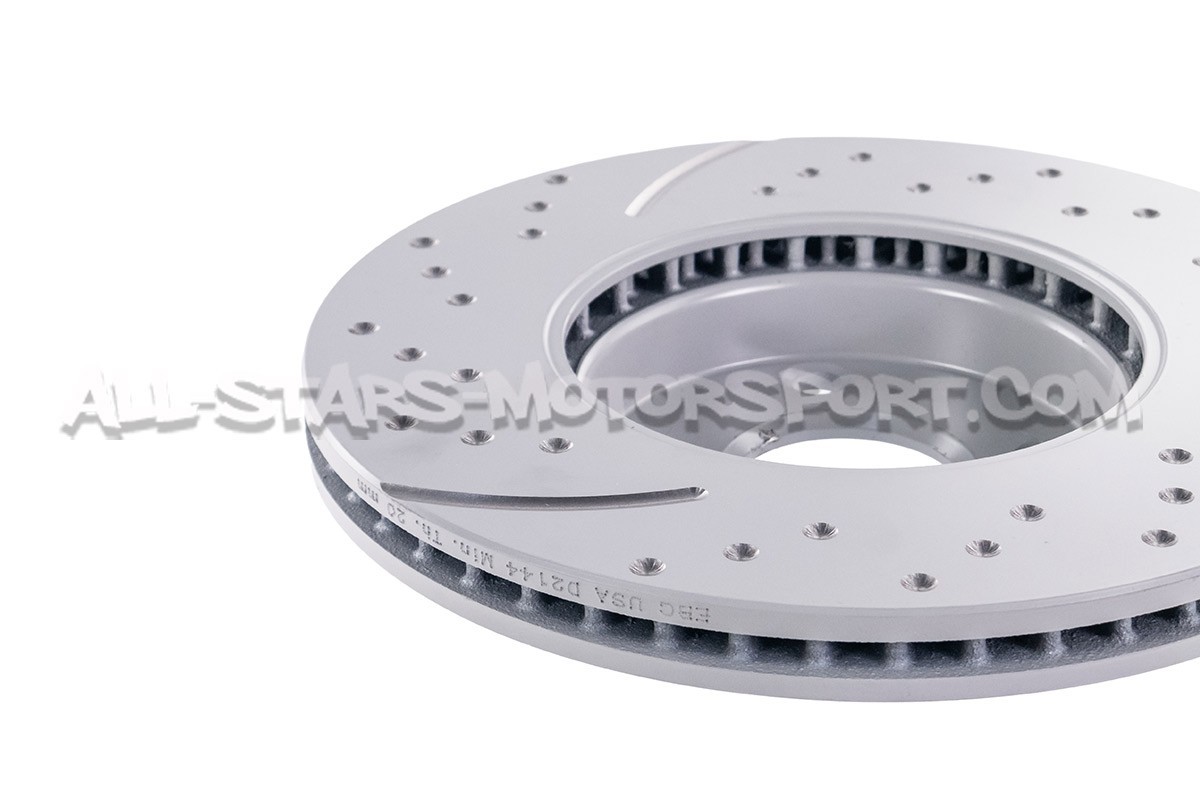 Discos de freno delanteros EBC Turbo Grooved para Mazda MX5 ND 1.5