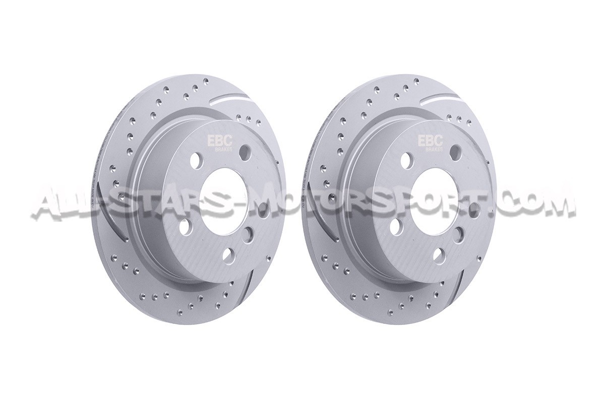 Disques de frein arrières EBC Turbo Grooved pour Mini Cooper S / JCW / GP3 F56