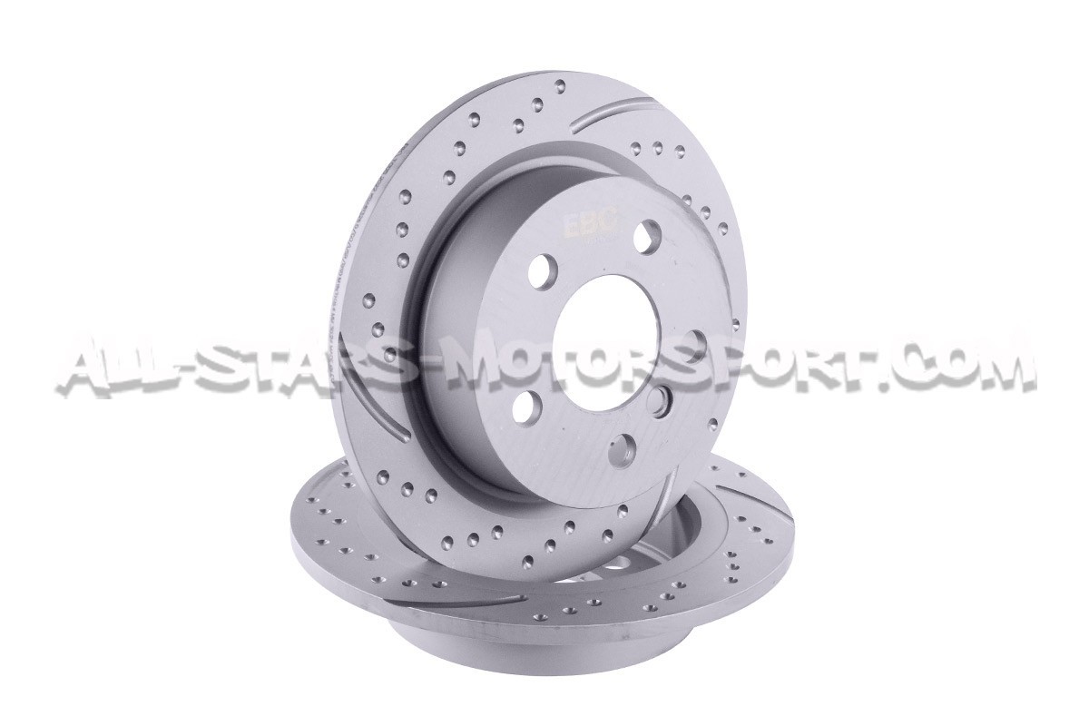 Mini Cooper S / JCW / GP3 F56 EBC Turbo Grooved Rear Brake Discs