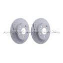 Honda Civic Type R EP3 EBC Turbo Grooved Rear Brake Discs