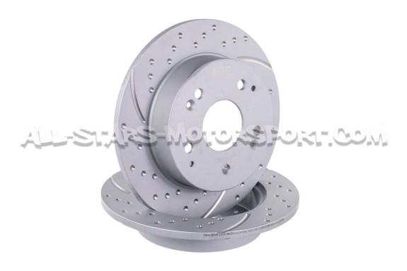 Honda Civic Type R EP3 EBC Turbo Grooved Rear Brake Discs