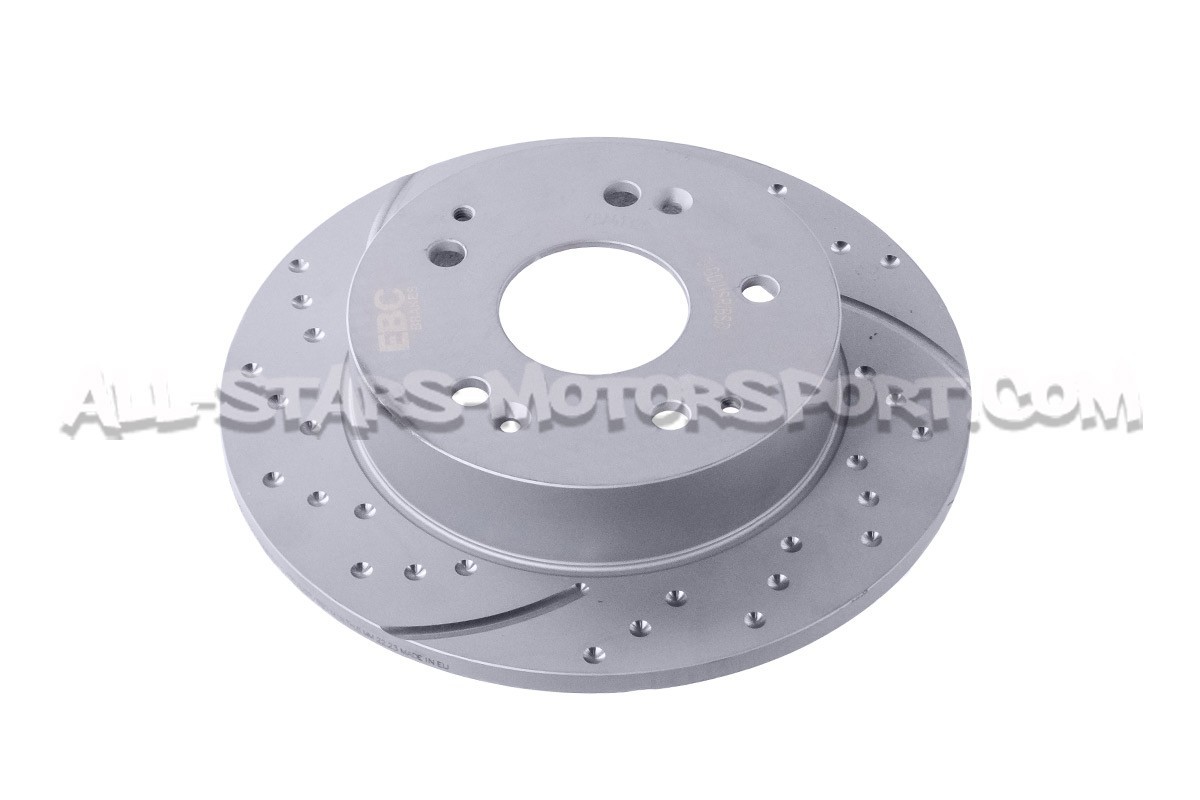 Honda Civic Type R EP3 EBC Turbo Grooved Rear Brake Discs